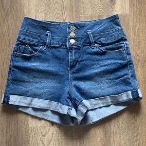 High waisted shorts